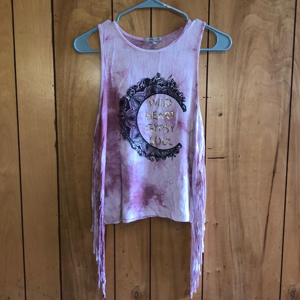Fringe tank top
